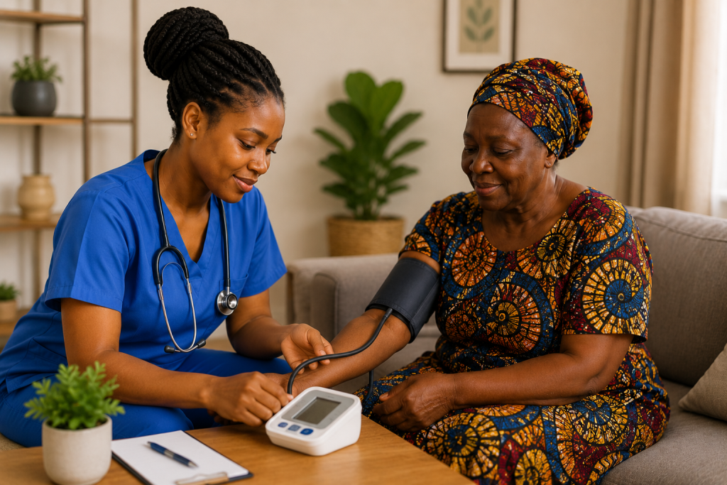 blood pressure monitoring in yaounde