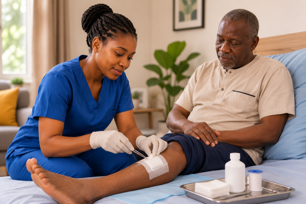 wound care at home in yaounde