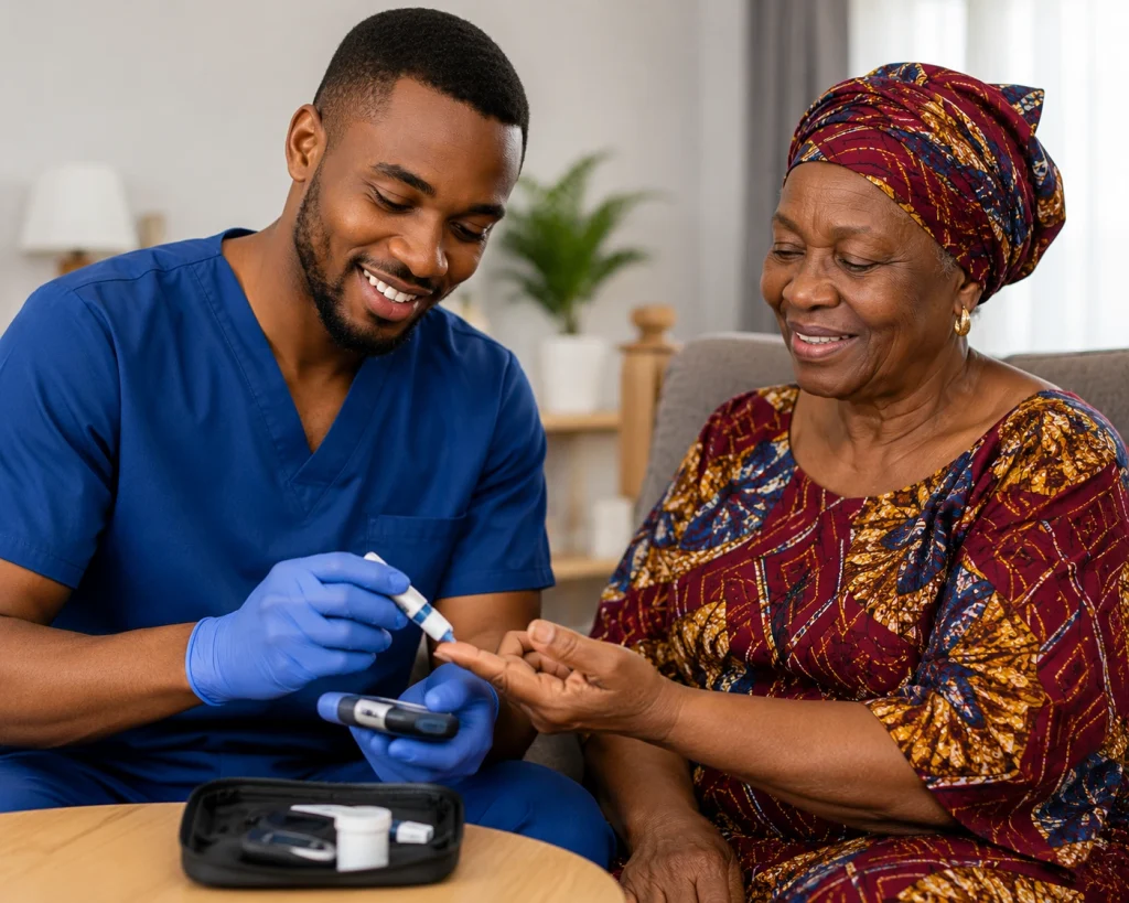 blood sugar at home in yaounde