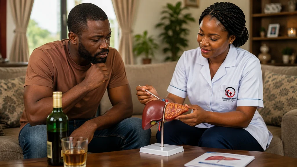 dangers of alcohol to the liver. leo beri