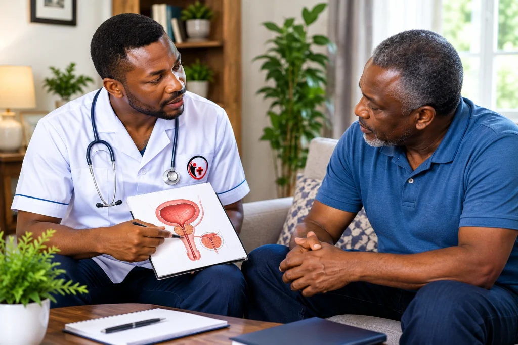 early signs of prostate problems in men